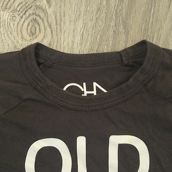 Chasor size 4 boys long sleeved graphic tee shirt fall winter stripes old soul - Picture 3 of 8